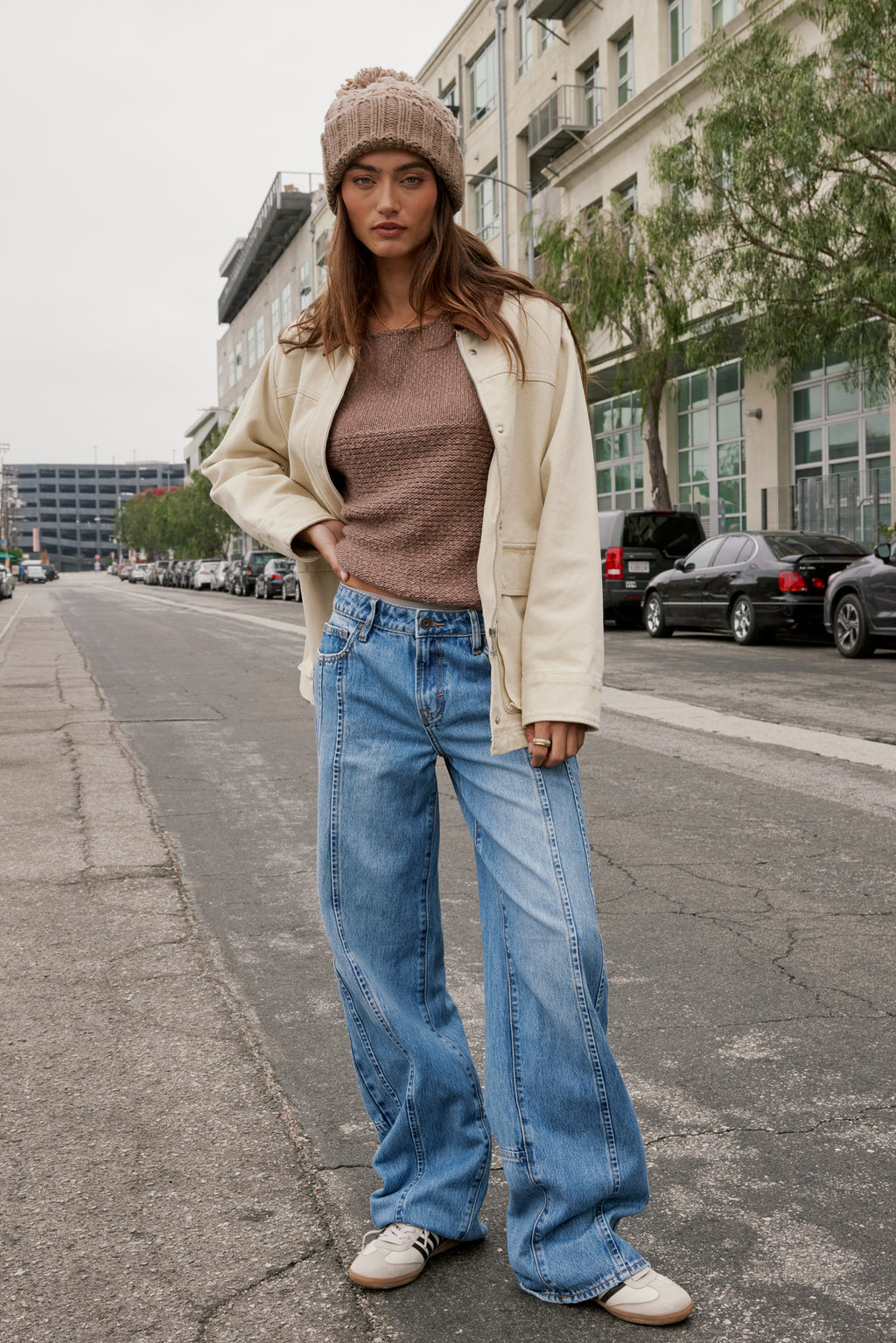 Stretch-Knit Material