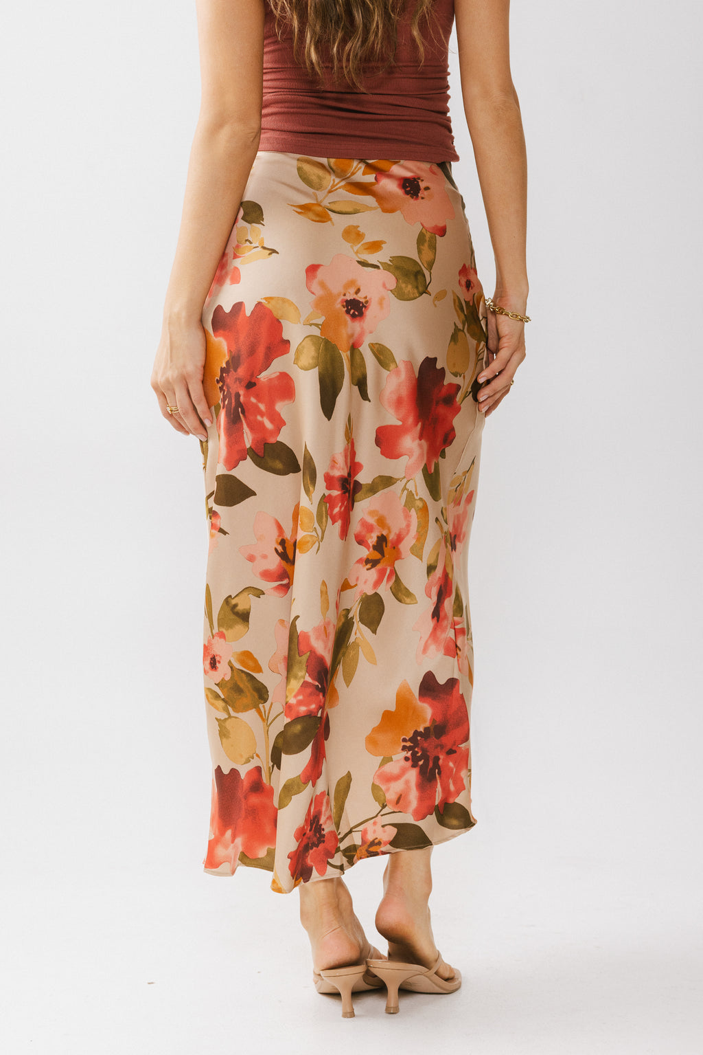 Addison Floral Maxi Skirt