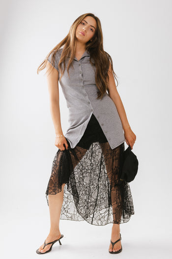 Front Button Closure