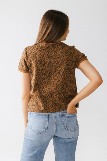 Olivia Leopard Top