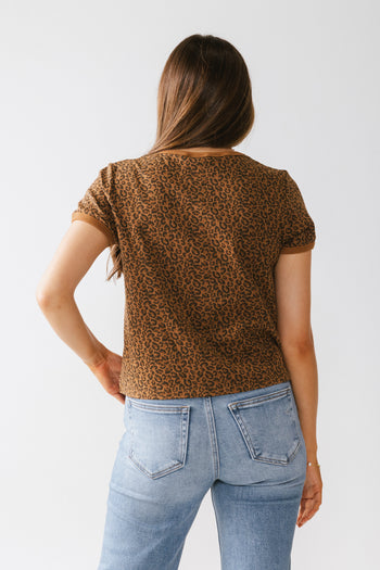 Olivia Leopard Top