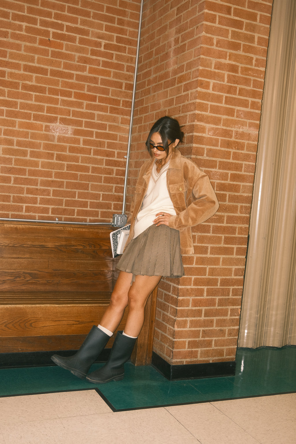 long sleeve jacket with front pockets