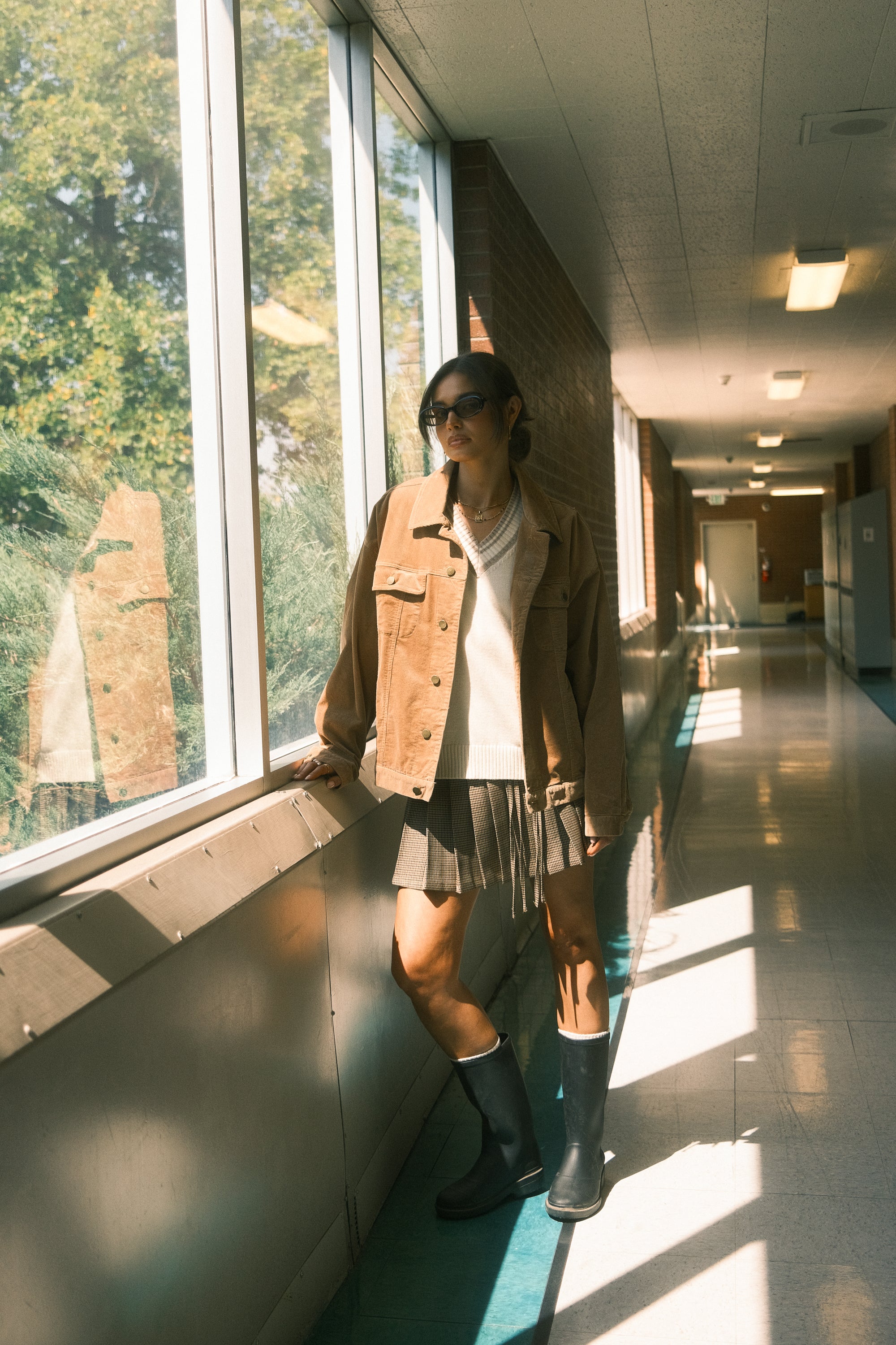 Sarah Corduroy Jacket in Camel - FINAL SALE