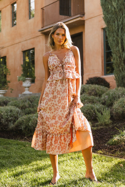 Francis Floral Midi Dress - FINAL SALE Francis Floral Midi Dress - FINAL SALE