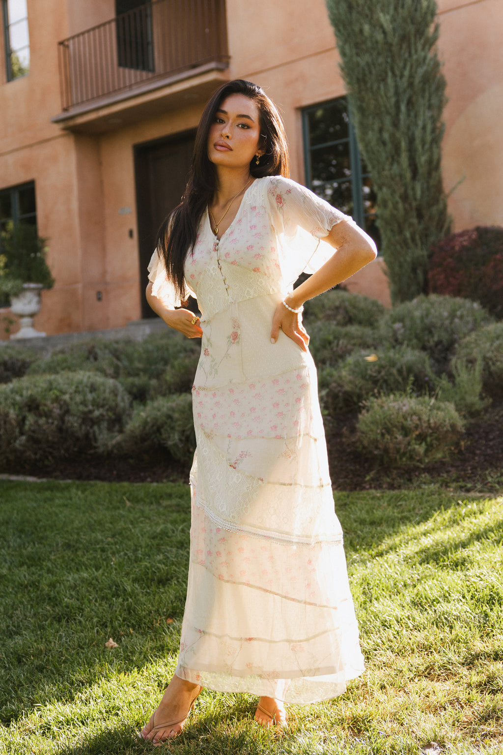 Nicole Floral Maxi Dress - FINAL SALE Nicole Floral Maxi Dress - FINAL SALE