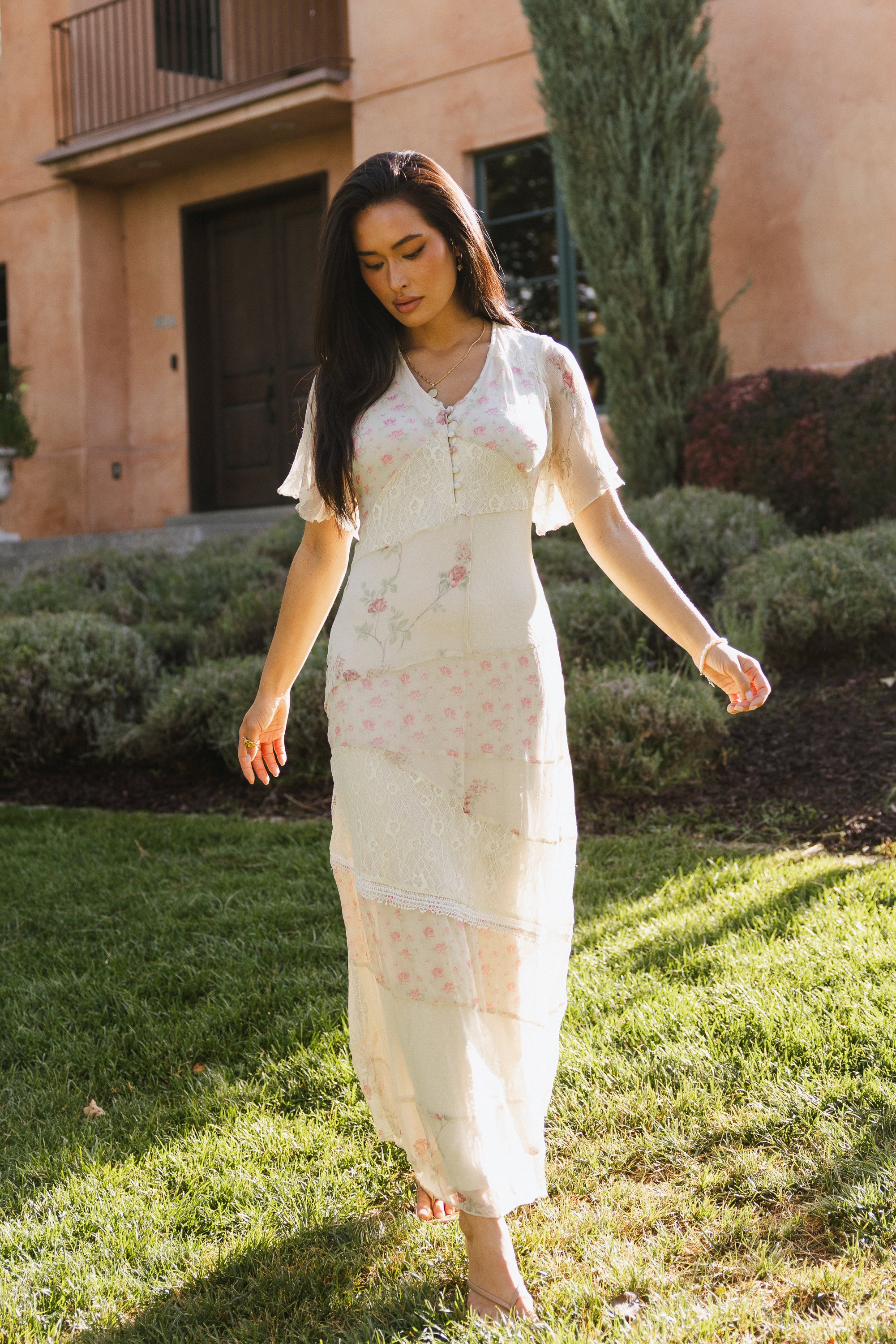 Nicole Floral Maxi Dress - FINAL SALE