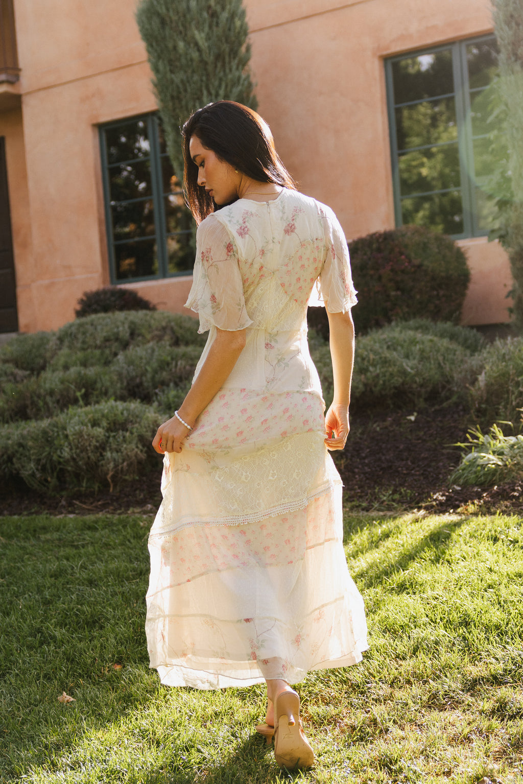 Slip Dress Free People Pink Floral Dress Daydream Maxi Dress-Pink Floral Medium Slip Dress Free People Pink Floral Dress Daydream Maxi Dress-Pink Floral Medium