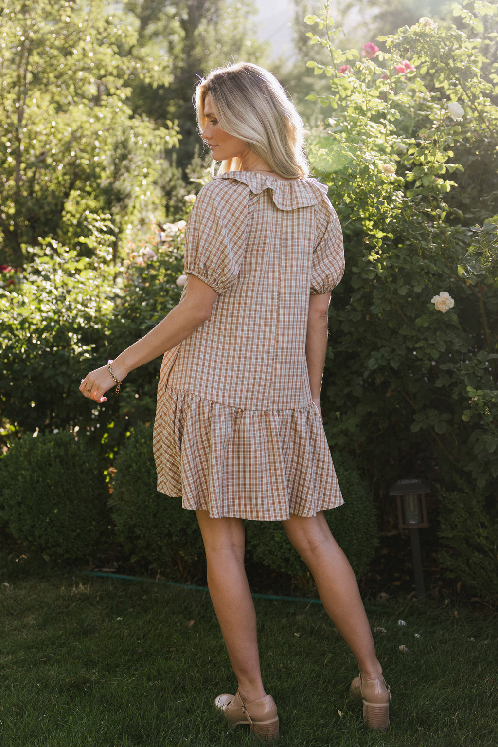 Noah Plaid Baby Doll Dress Noah Plaid Baby Doll Dress