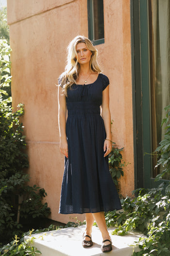 Kimber Plaid Midi Dress - FINAL SALE