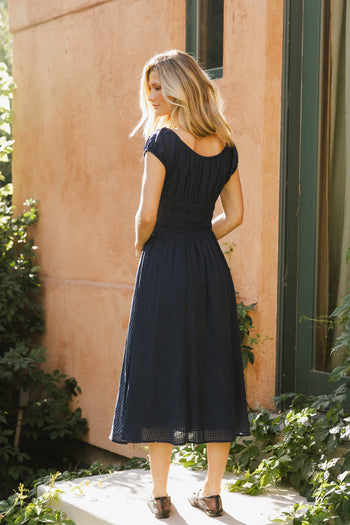 Kimber Plaid Midi Dress - FINAL SALE