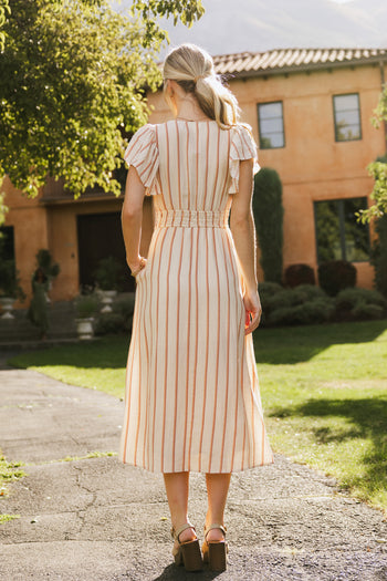 Waist Tie Detail AND POCKETS, DRESS