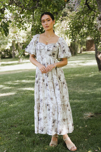 FLORAL MAXI DRESS