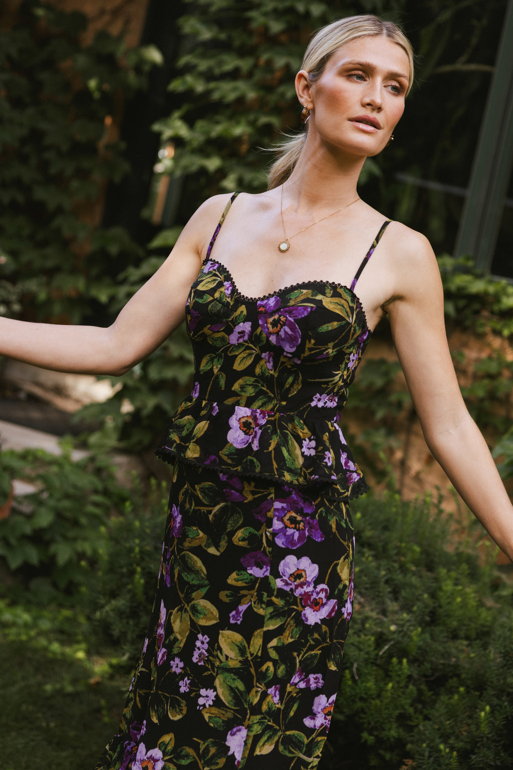 Rory Floral Midi Dress