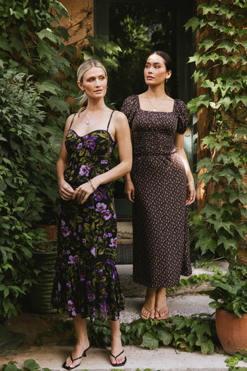 Rory Floral Midi Dress