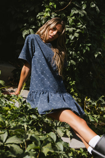 denim dress