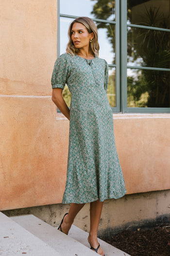 Kelsey Floral Midi Dess