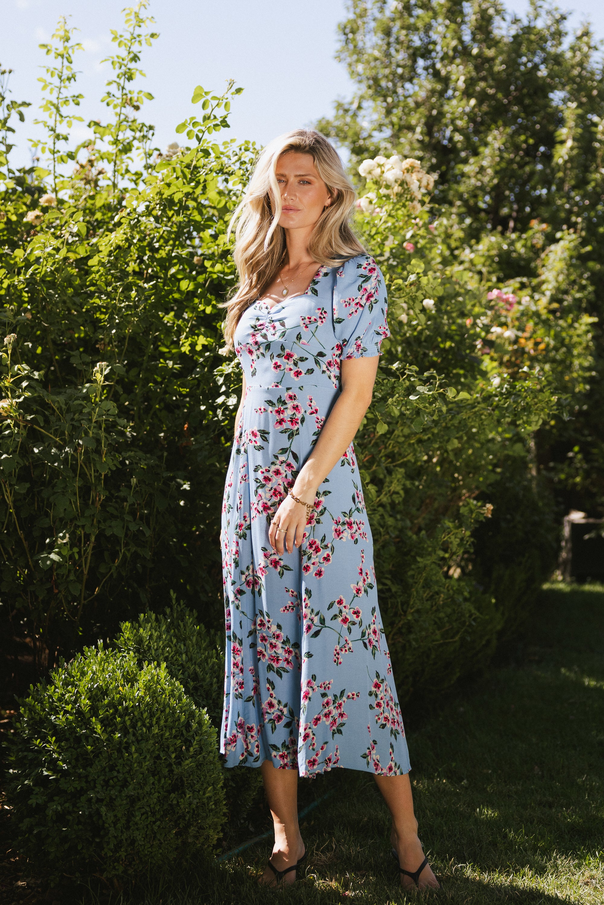floral midi maxi dress Kaylee Floral Maxi Dress