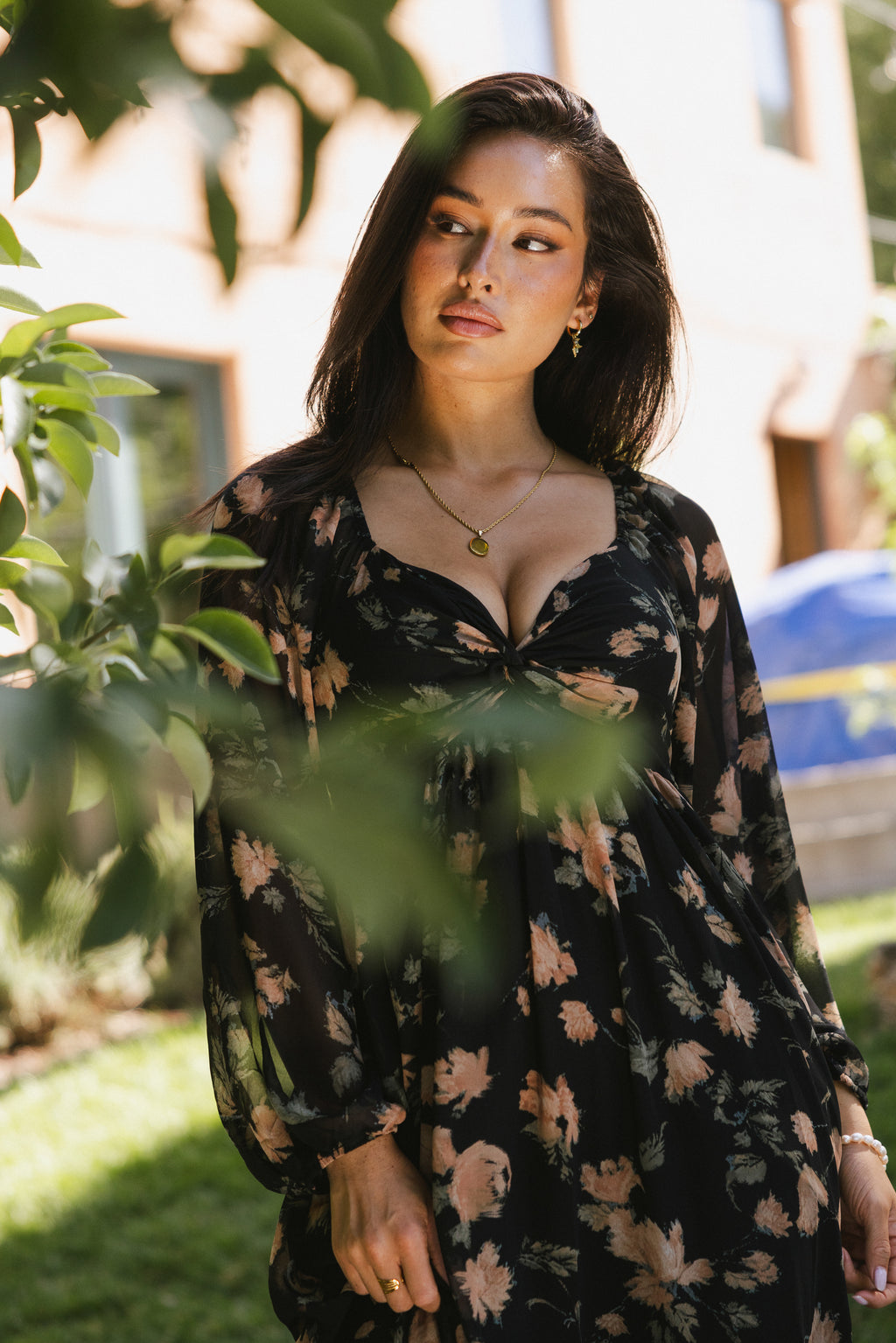 Chance Floral Maxi Dress