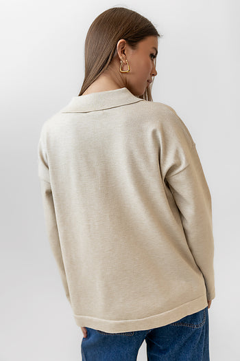 COLLARED TOP 