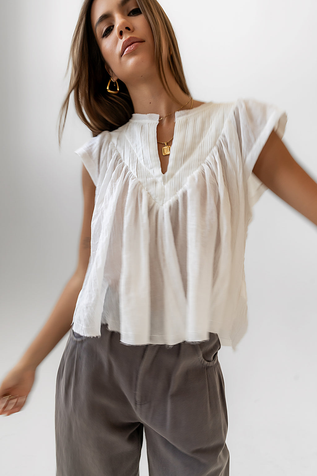  Blouse in Cream