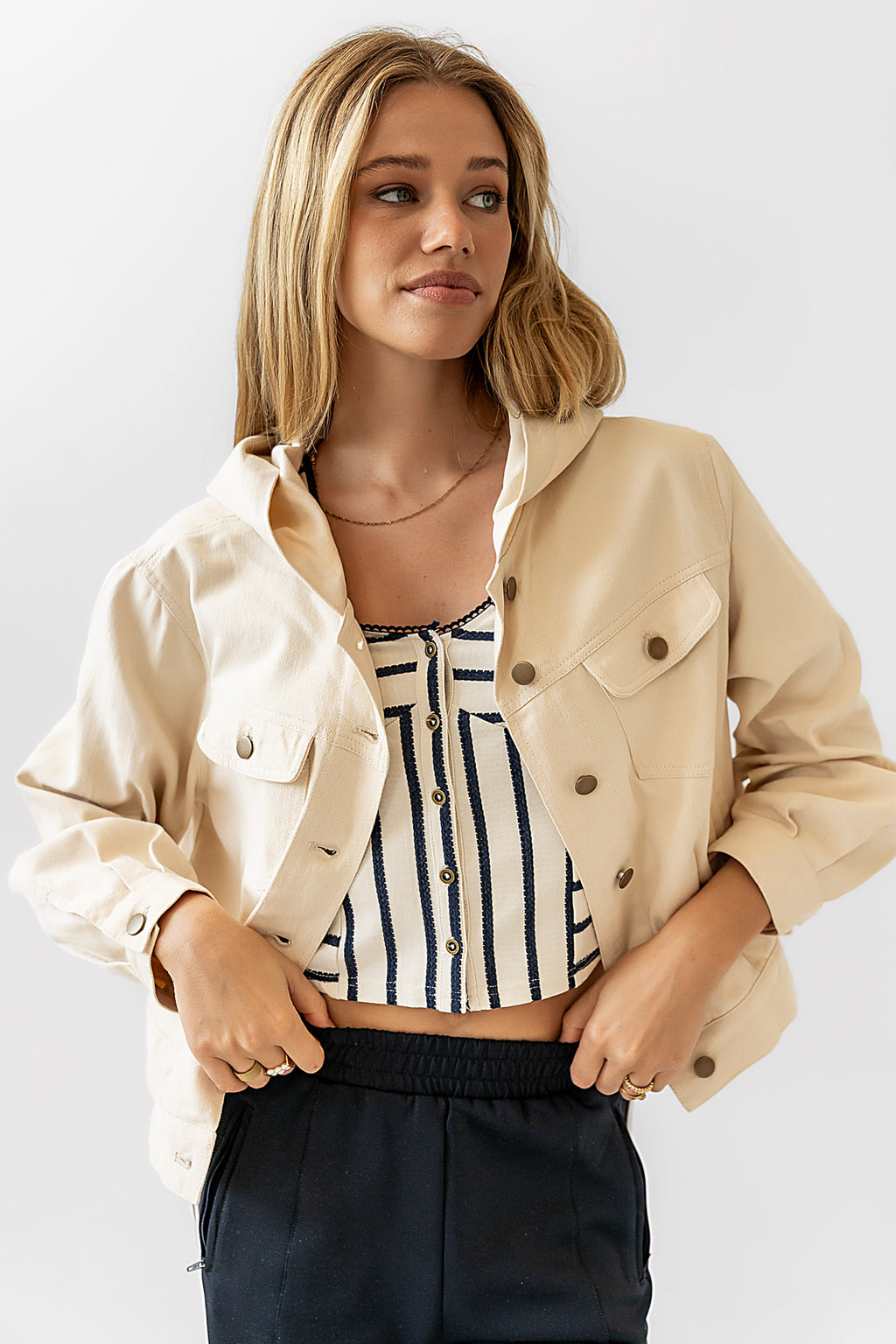 BUTTON UP JACKET