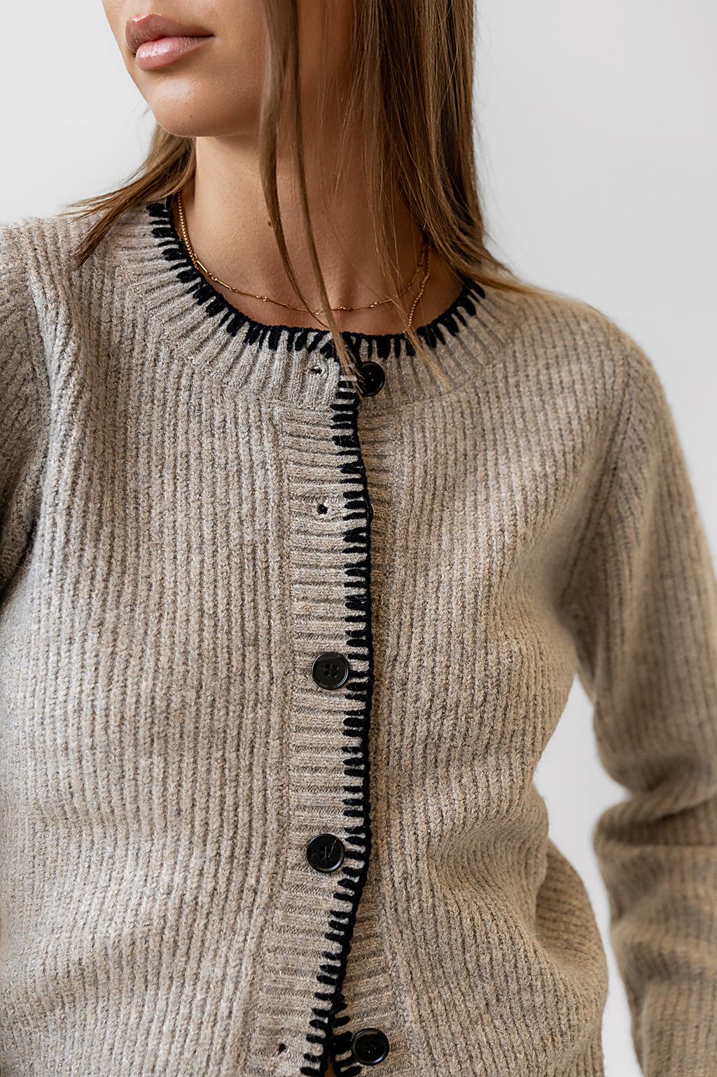 BUTTON UP CARDIGAN 