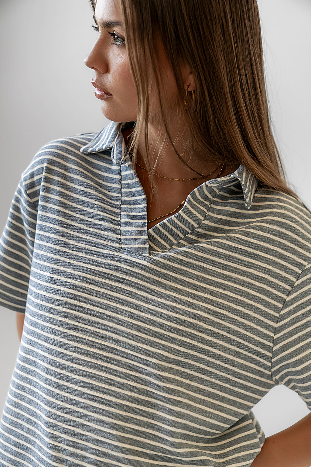 Collared Neckline
