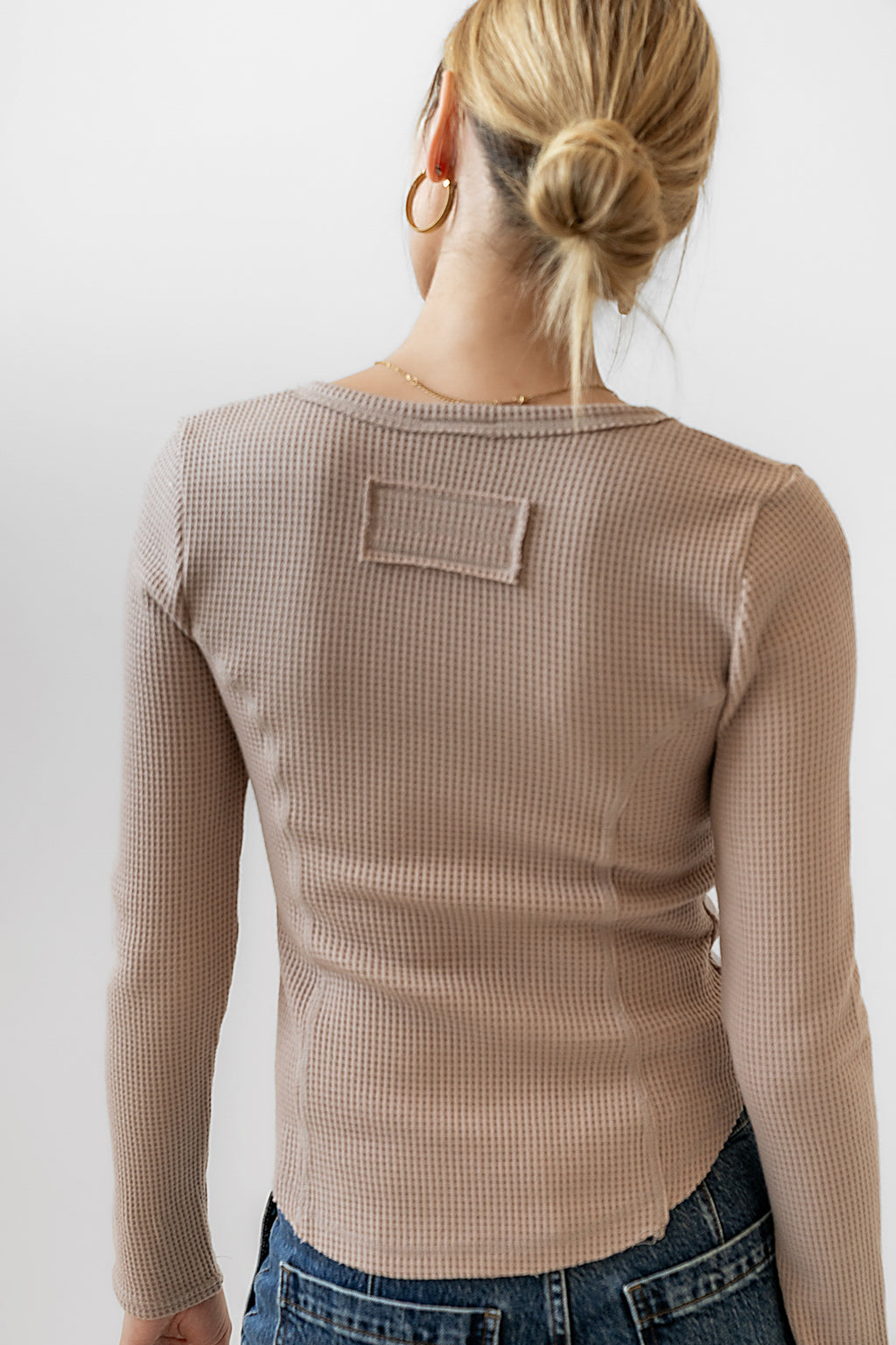 Knit Top in Mocha