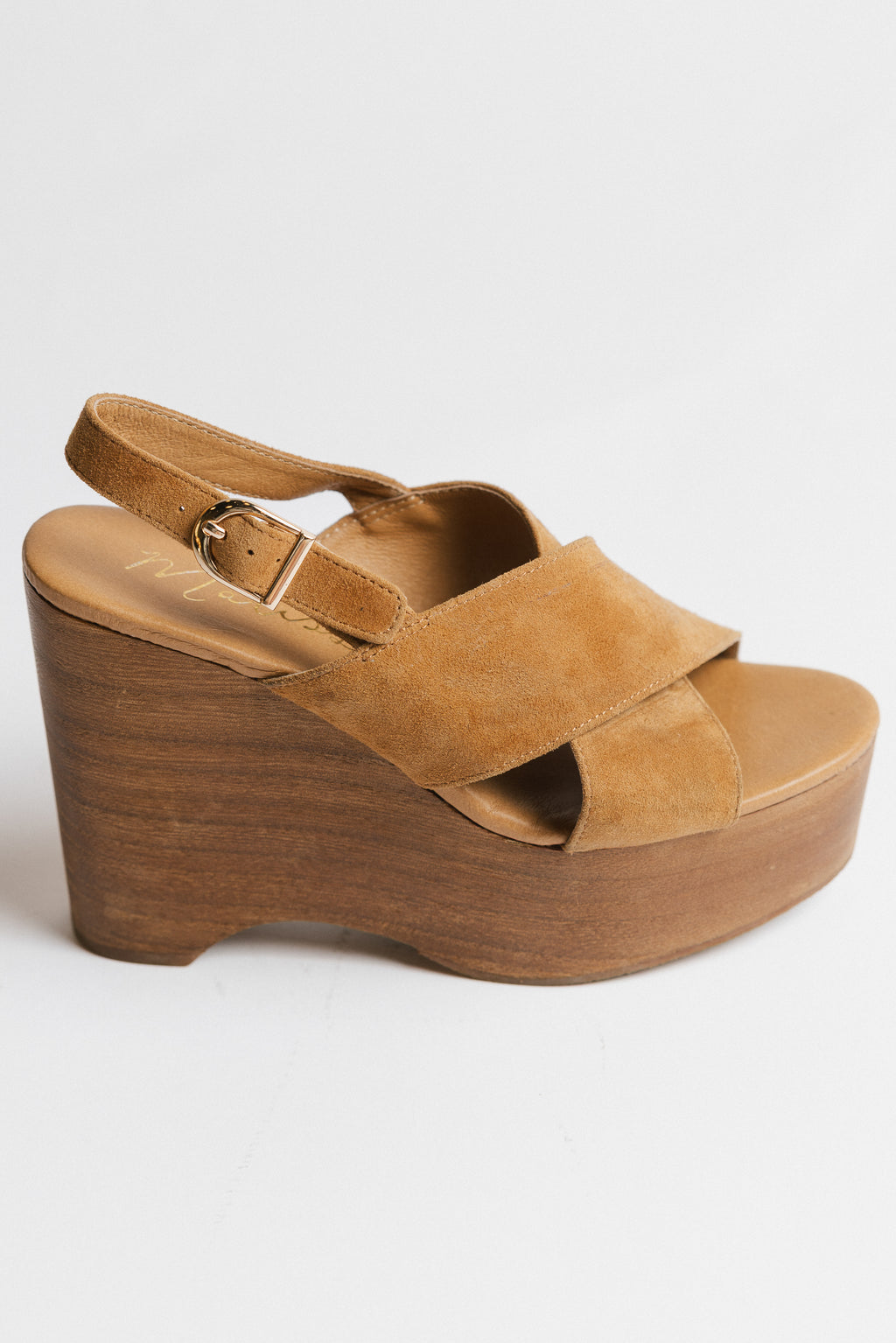 Ross Suede Wedge Sandal