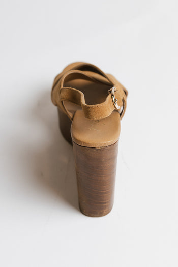 Ross Suede Wedge Sandal