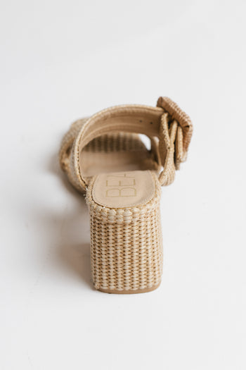 Corey Raffia Heel - FINAL SALE