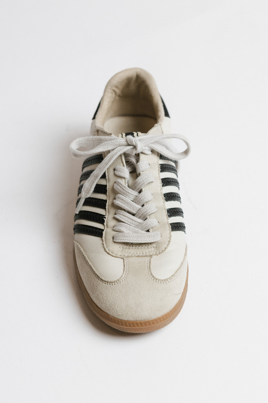 Stevie Striped Sneaker in Black - FINAL SALE