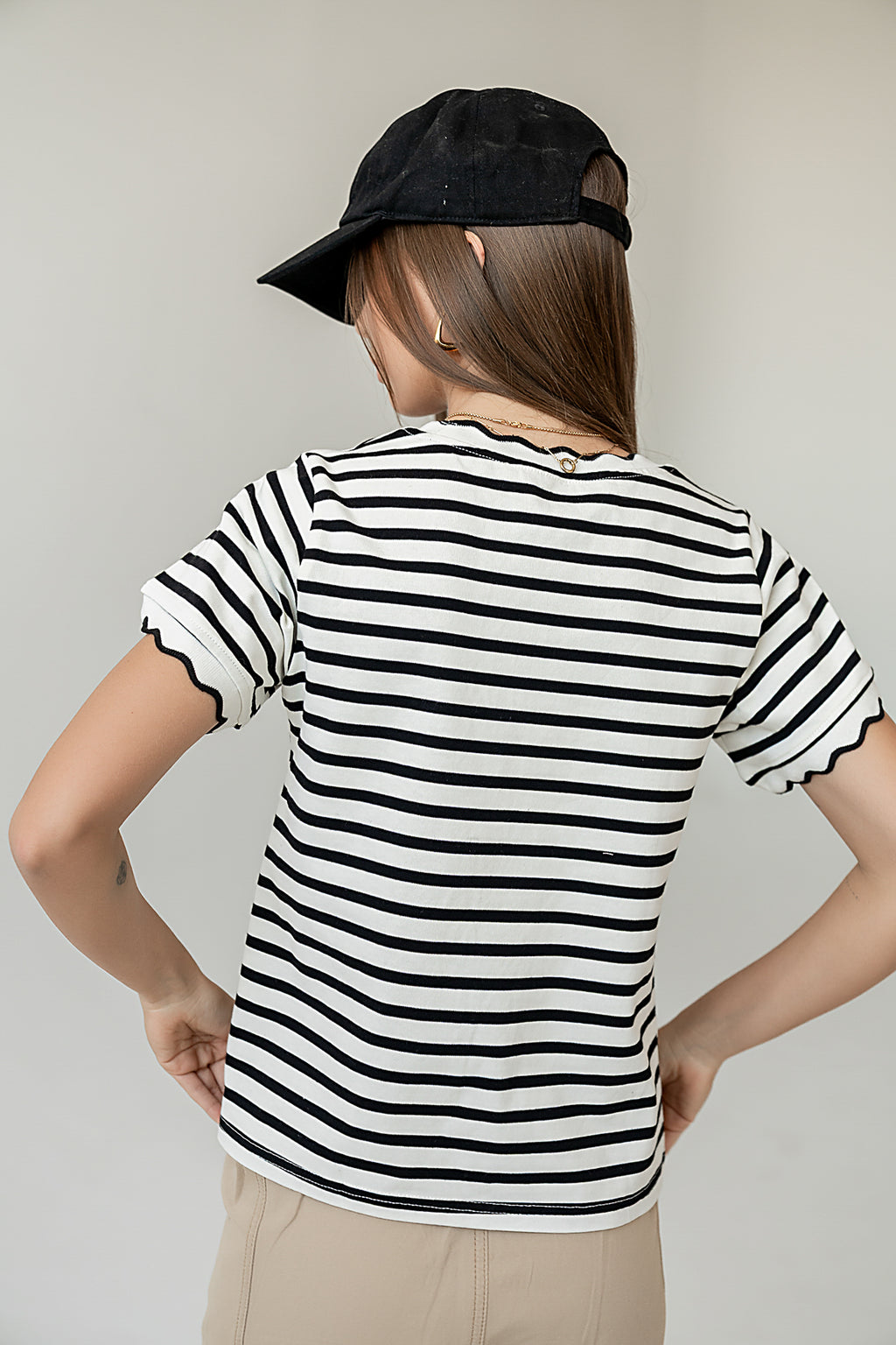 BASIC STRIPED TOP 