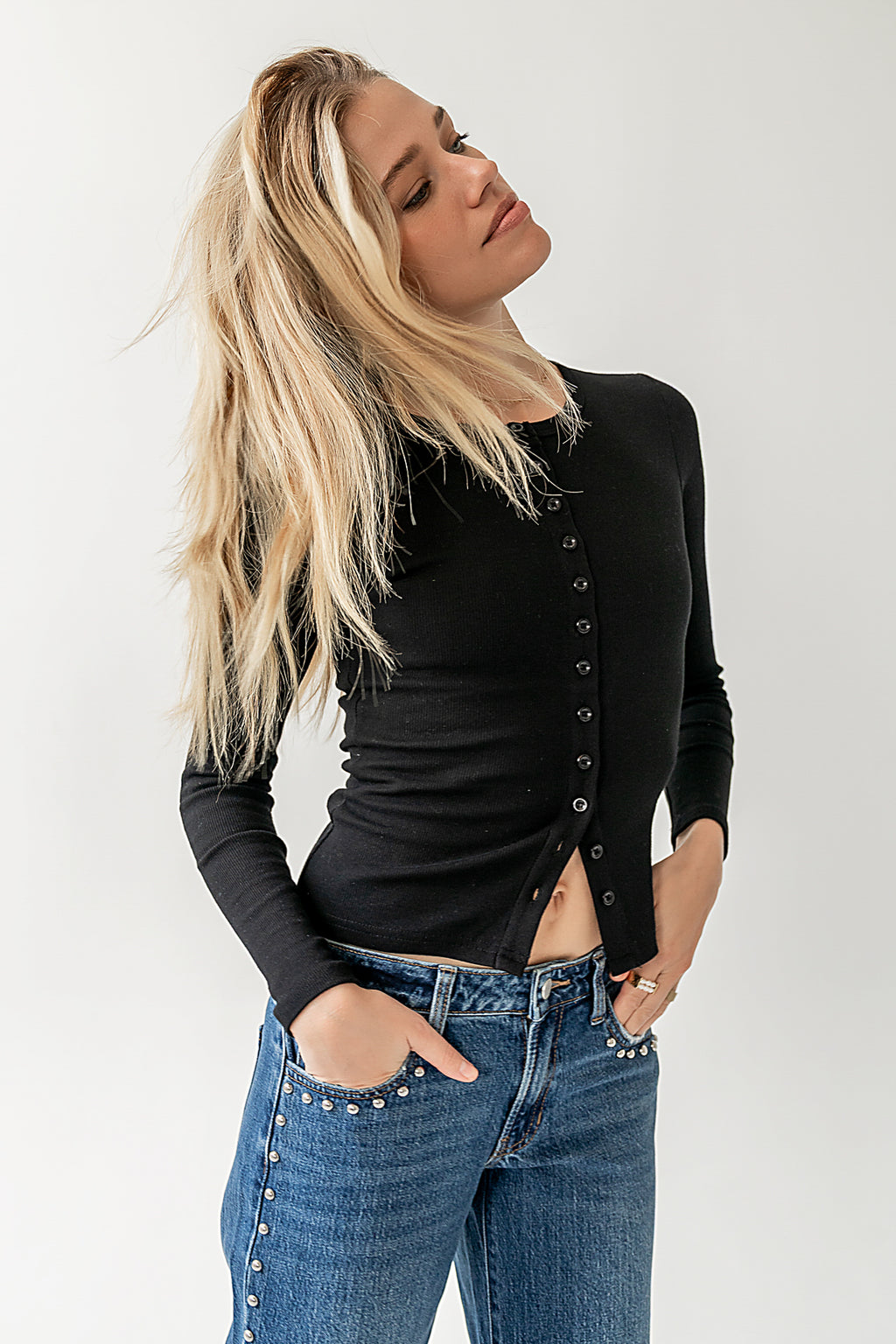 BUTTON ALL THE WAY UP