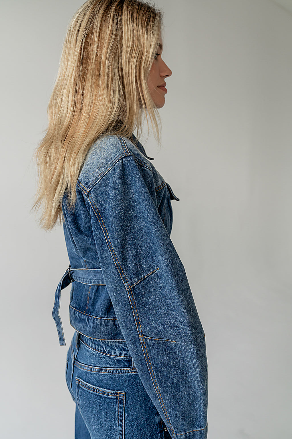 Front Button Closure