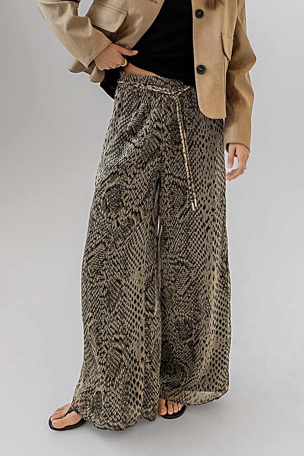 printed pants