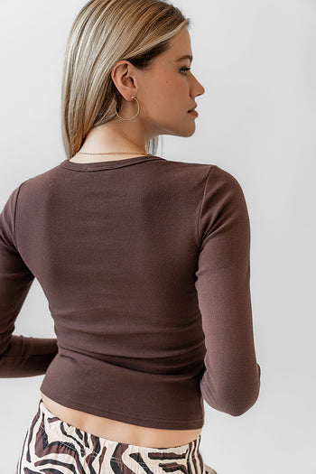  Top in Brown