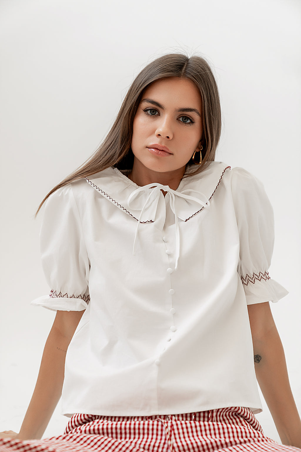 Collared Blouse