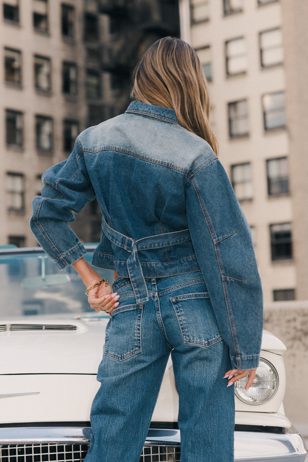 Noel Studded Baggy Jeans