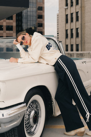 Astrid Track Pants in Navy