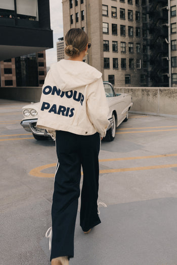 Astrid Track Pants in Navy