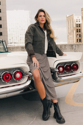BUTTON UP JACKET 