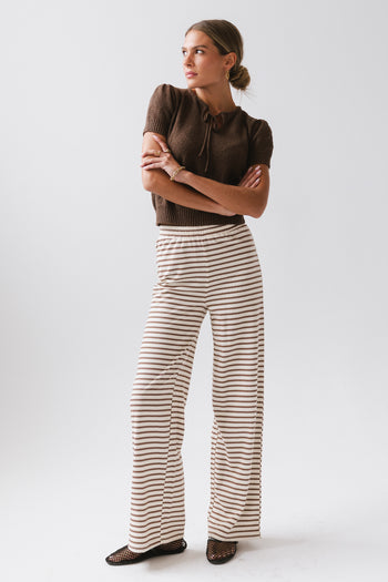 High-Rise STRIPED PANTS