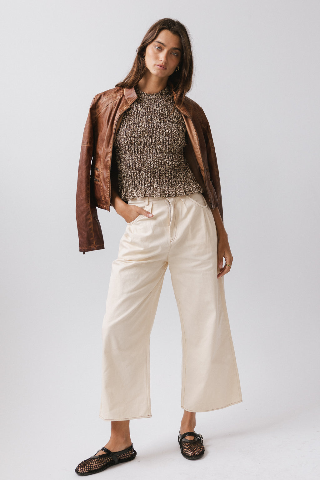 Maura Smocked Blouse - FINAL SALE