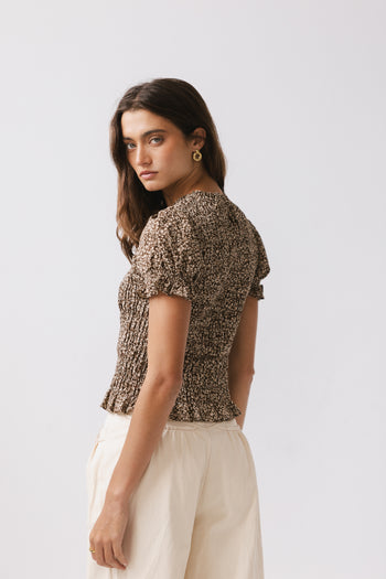 Maura Smocked Blouse - FINAL SALE