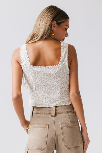 Warren Floral Tank Top - FINAL SALE