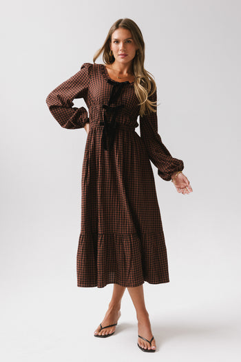 long sleeve maxi dress 