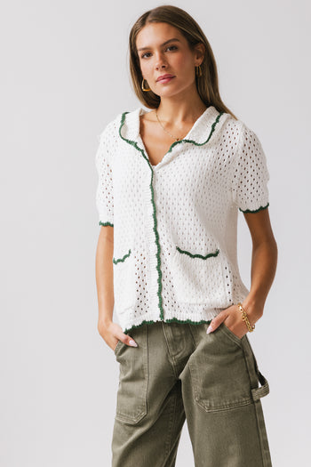 Front Button Closure