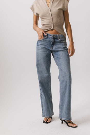 Marshall Straight Leg Jeans in Medium Wash