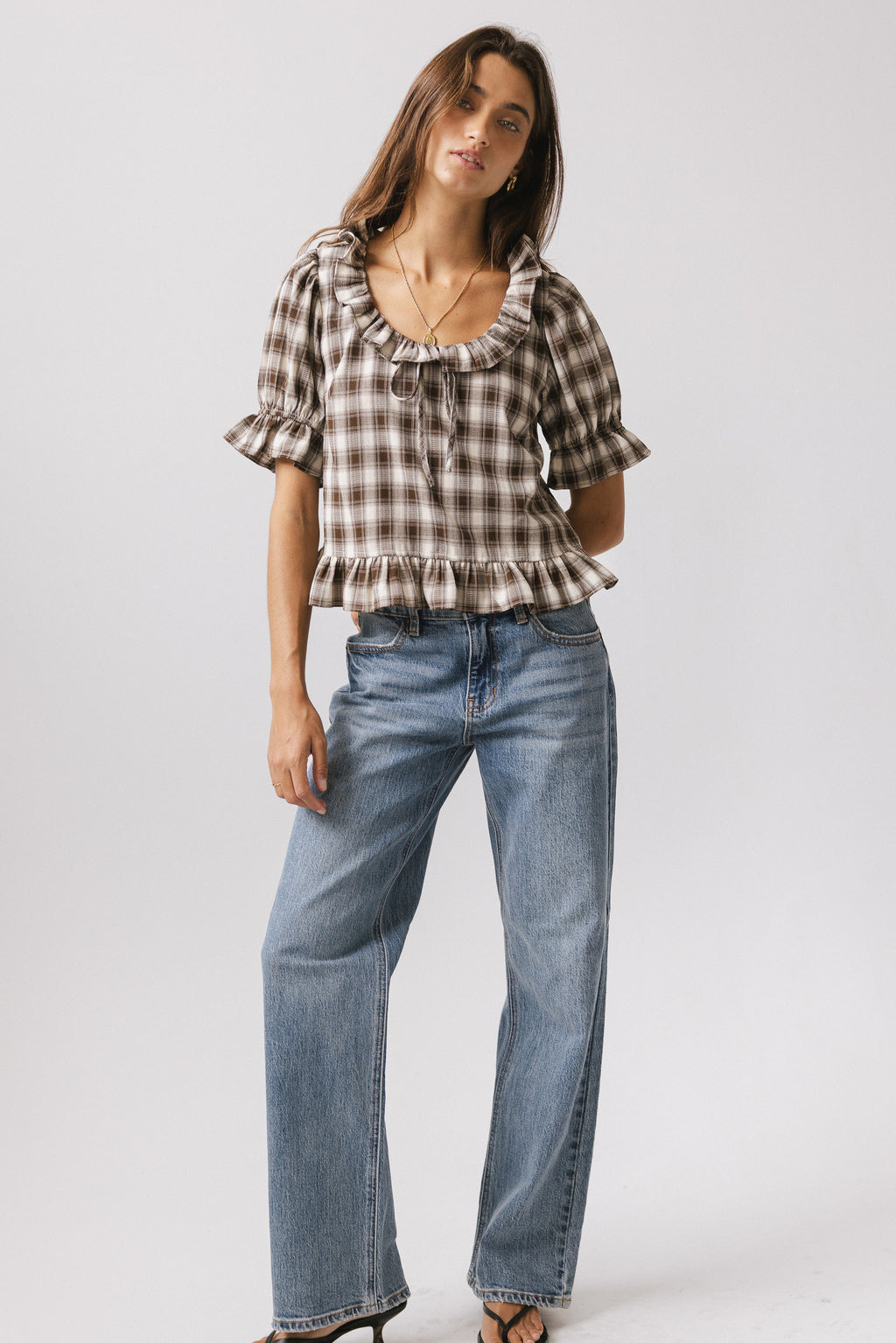 BROWN TONE SHIRT